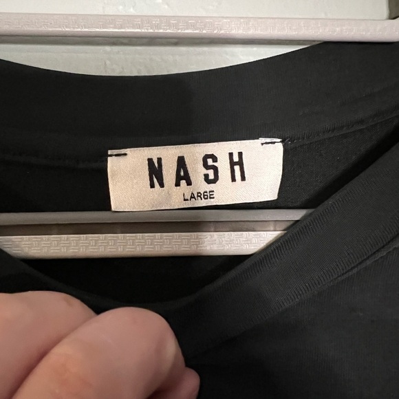 NASH collection poppy tee in black - Picture 3 of 4